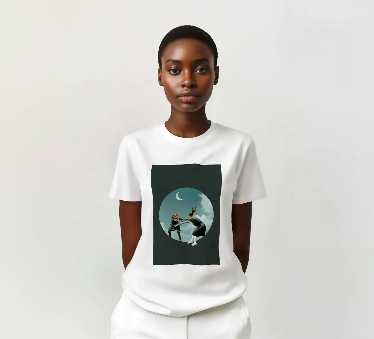 Chase the Night t-shirt by Maarten Léon