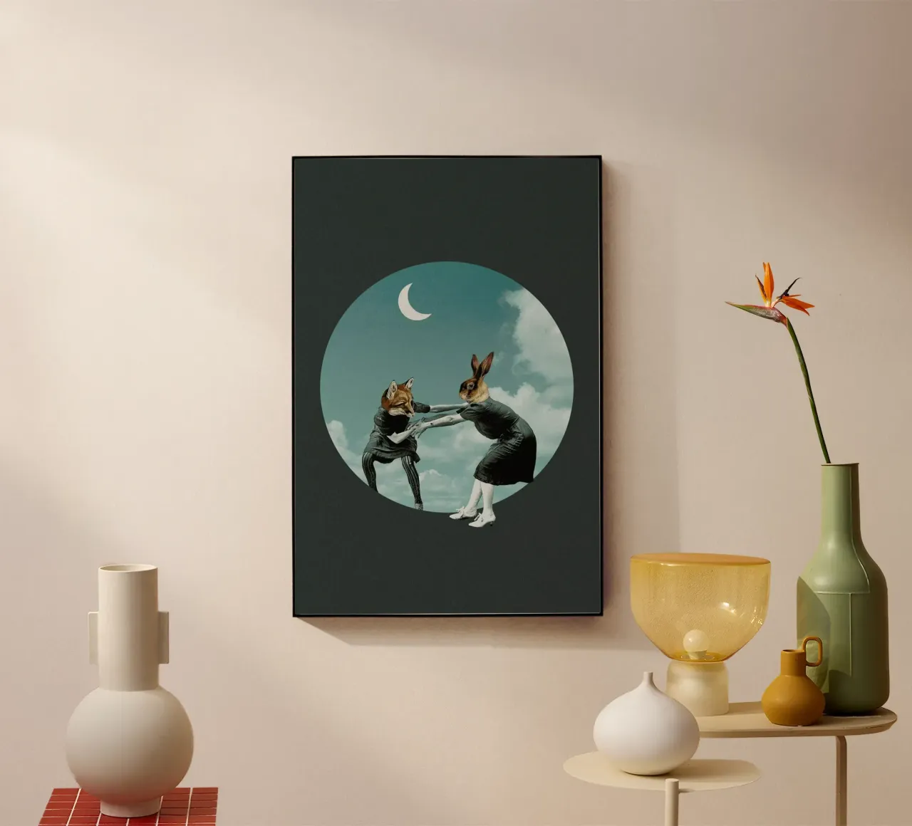 Chase the Night plexiglass da Maarten Léon