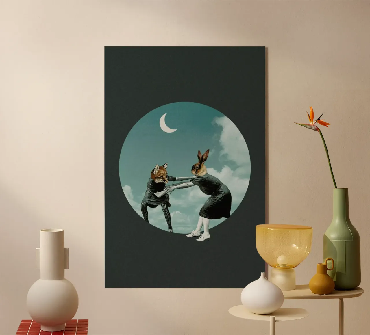 Chase the Night plexiglass da Maarten Léon