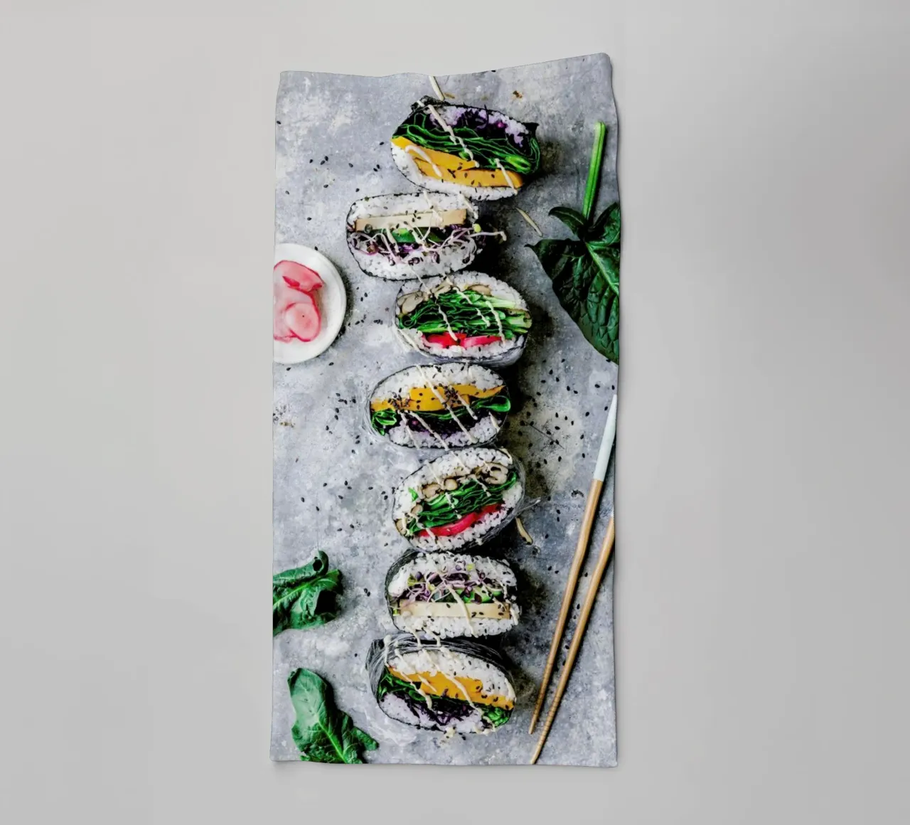 Onigirazu asciugamano da bagno da Eat this
