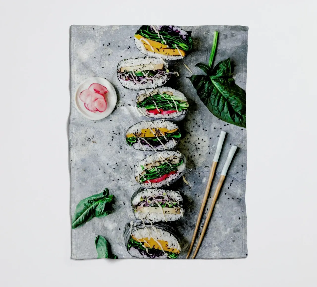 Onigirazu coperta in pile da Eat this