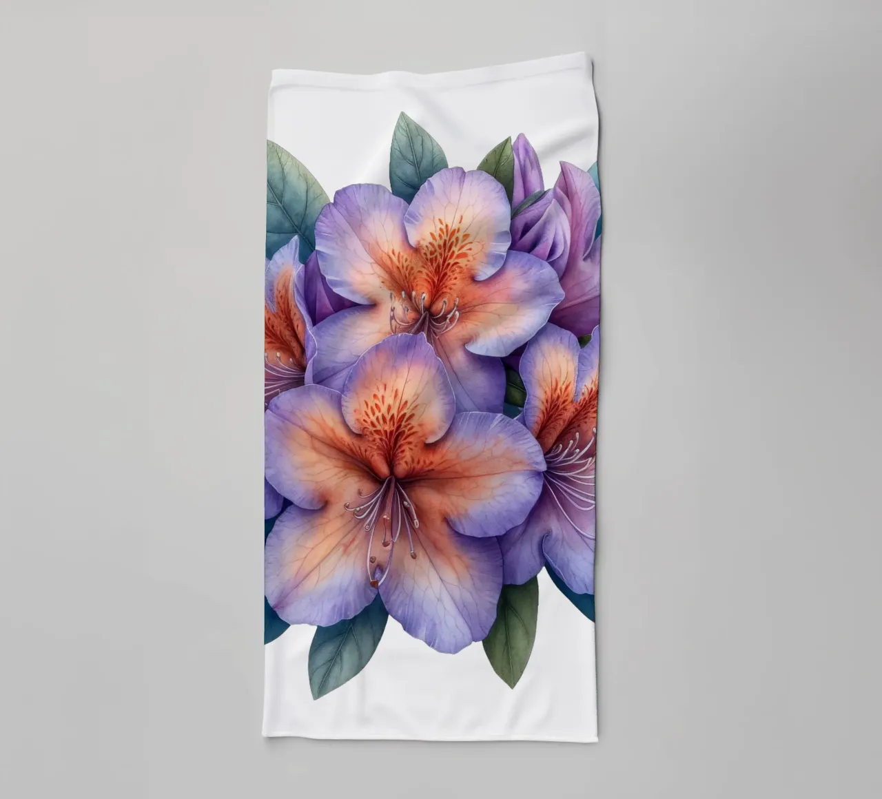 Rhododendron Flower towel by Bold Blooms