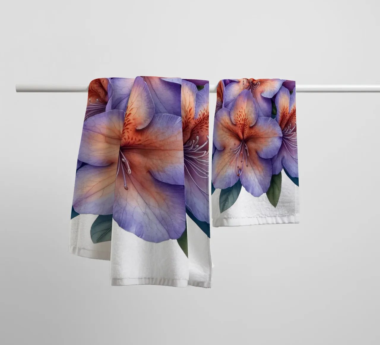 Rhododendron Flower towel by Bold Blooms