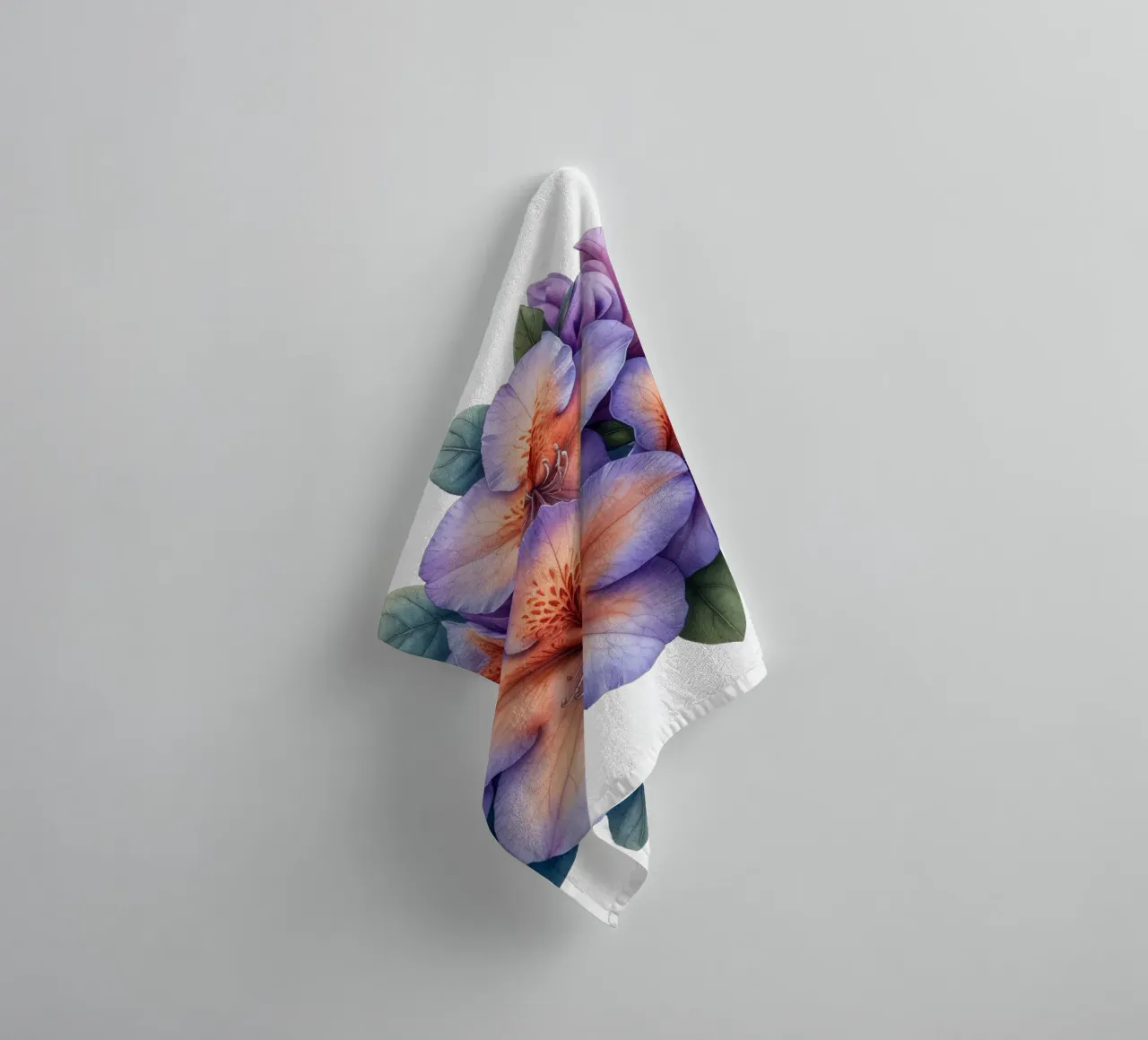 Rhododendron Flower towel by Bold Blooms