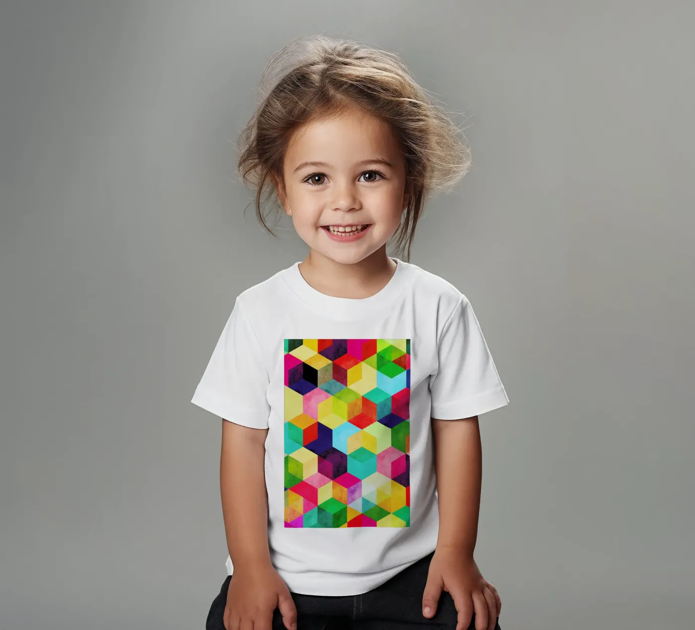 Hexa t-shirt bambini da Tracie Andrews