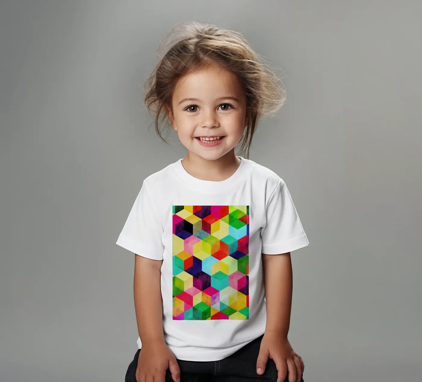 Hexa t-shirt bambini da Tracie Andrews