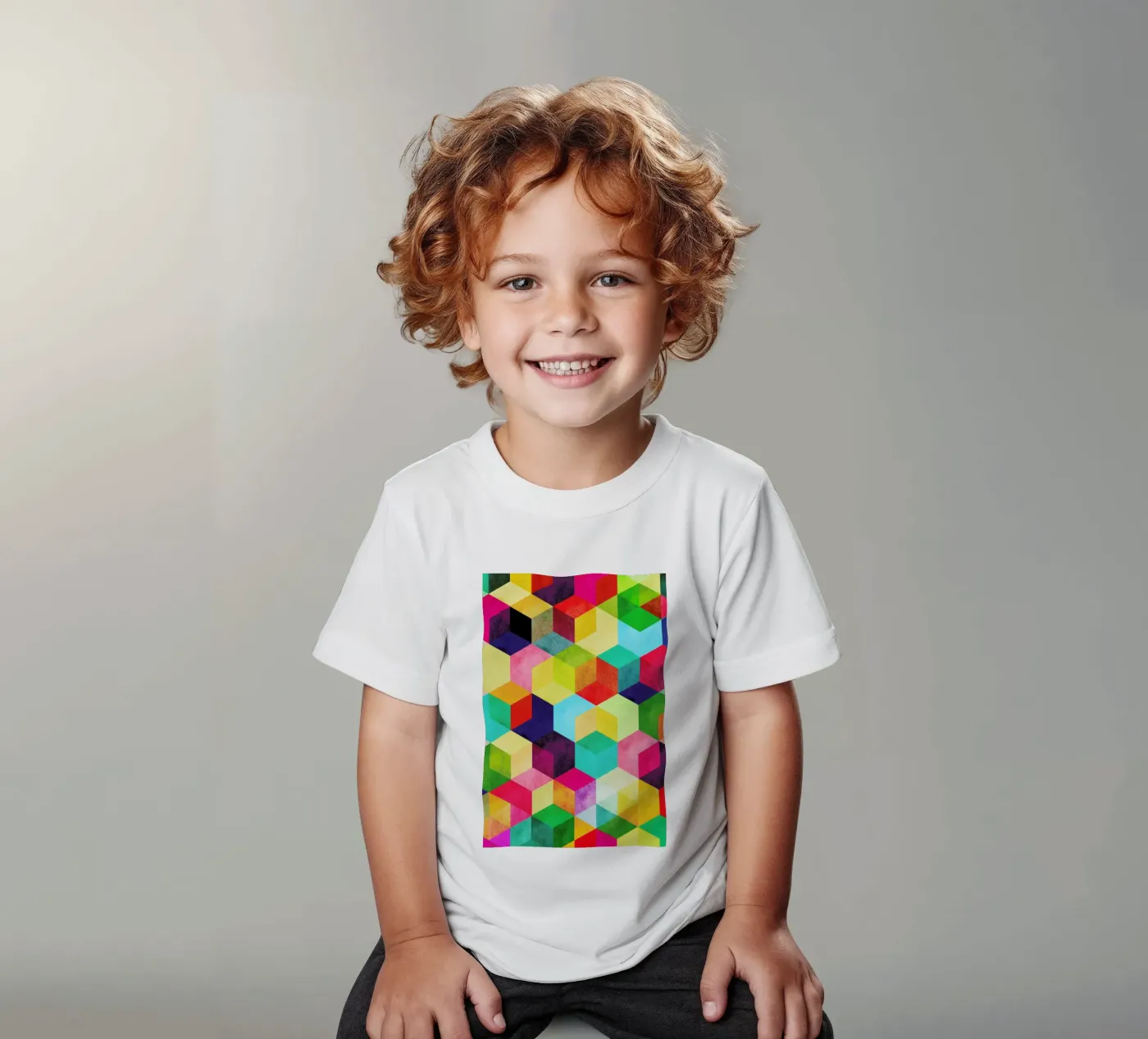 Hexa t-shirt bambini da Tracie Andrews