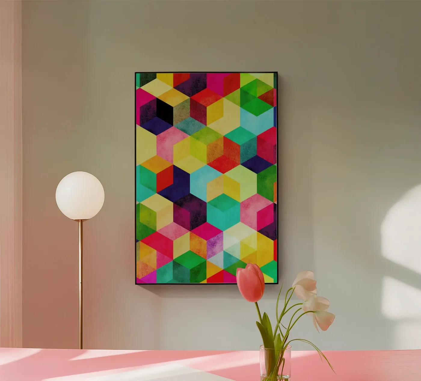 Hexa Acryl-Glas von Tracie Andrews