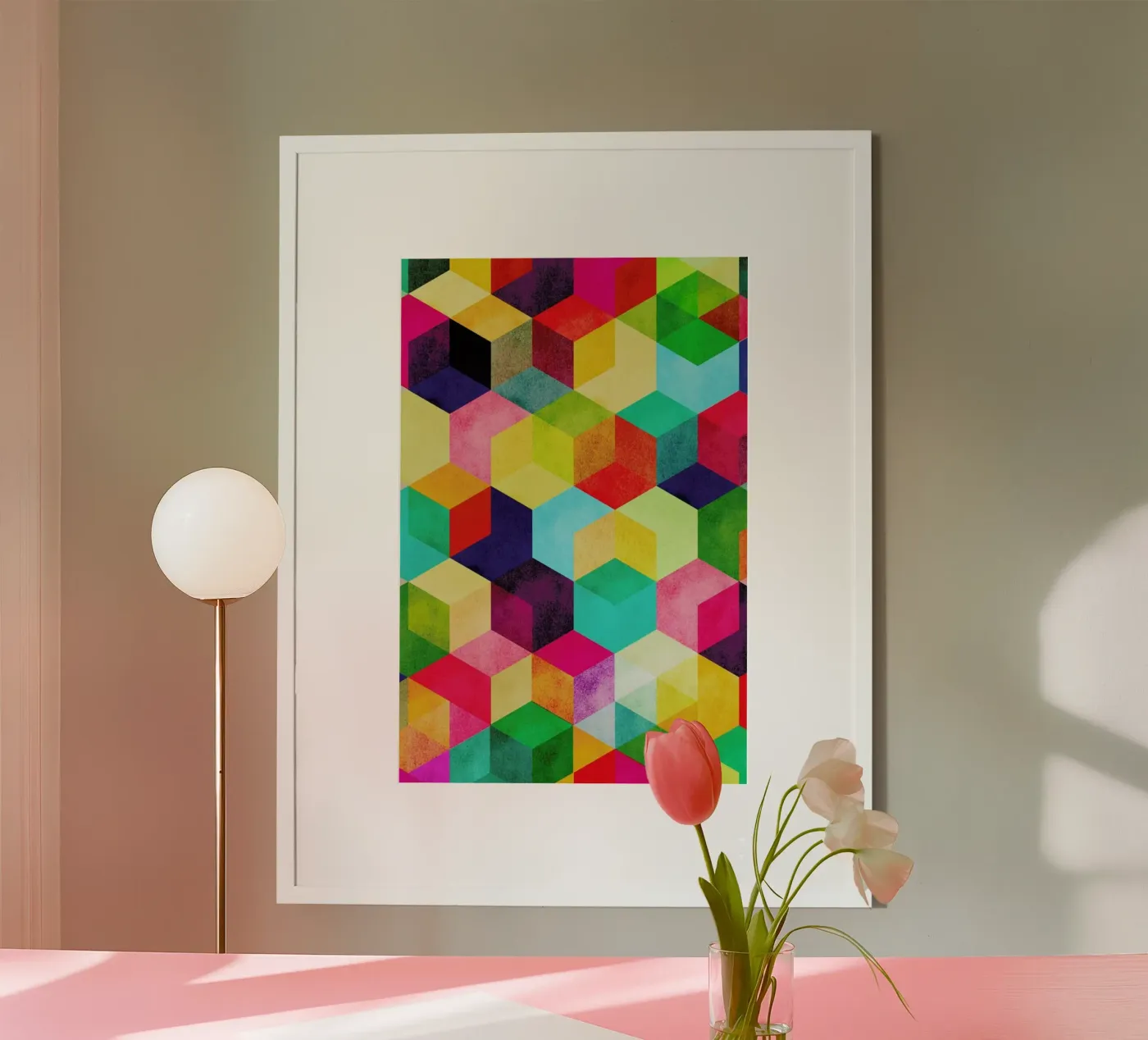 Hexa poster van Tracie Andrews