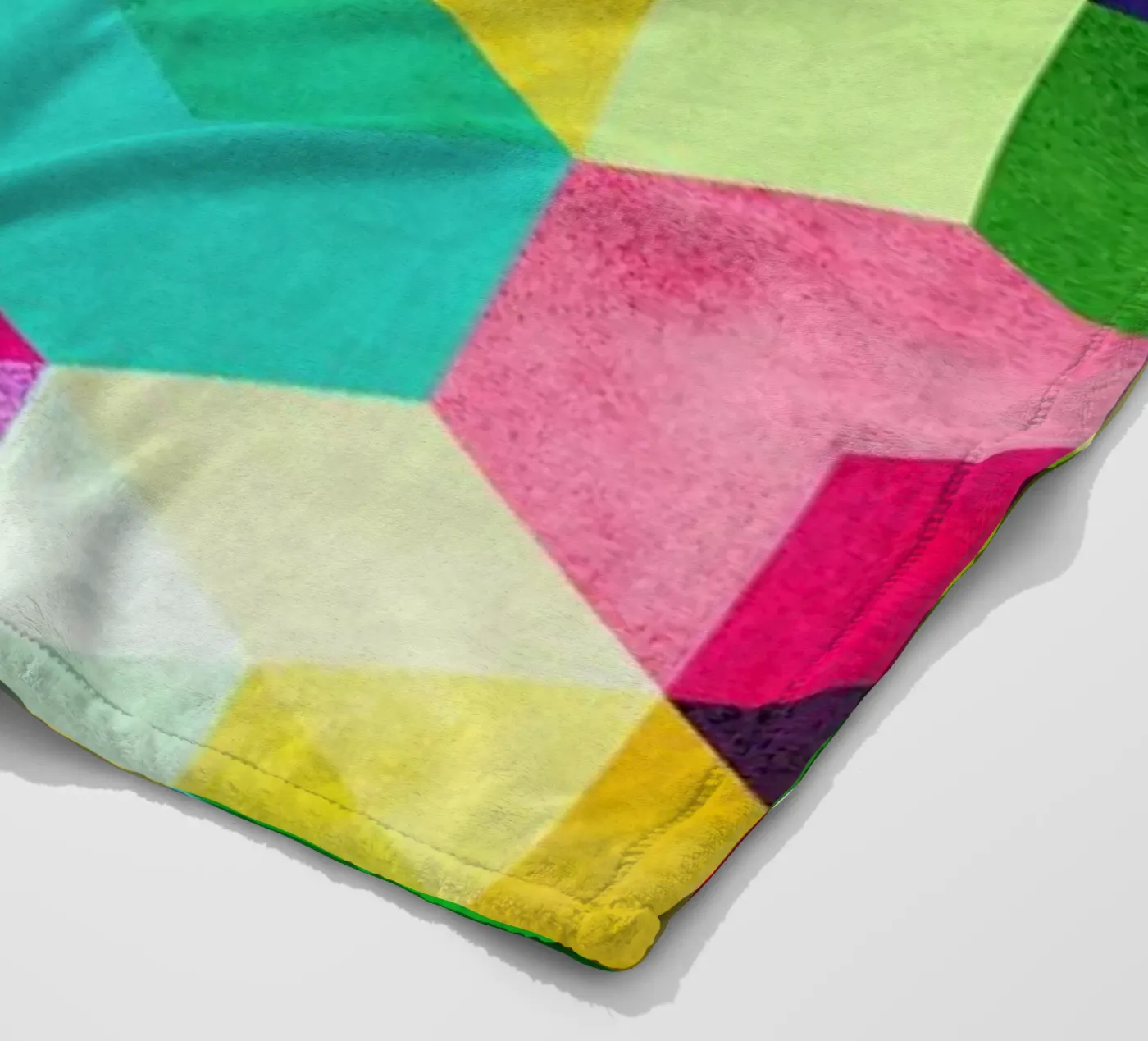 Hexa Fleecedecke von Tracie Andrews