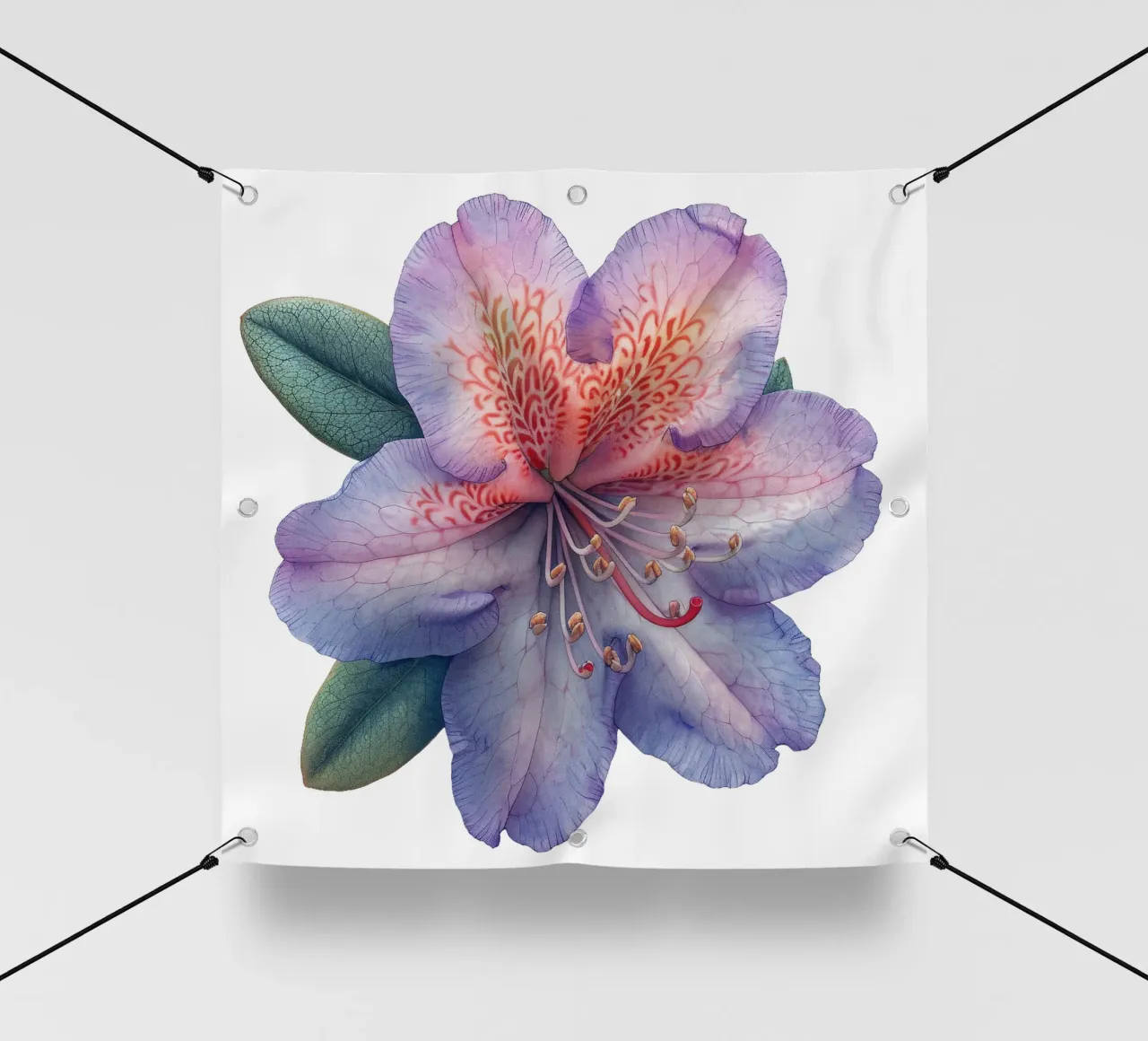 Fiore di rododendro telo in pvc da Bold Blooms
