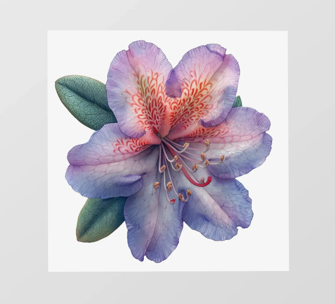 Fiore di rododendro telo in pvc da Bold Blooms