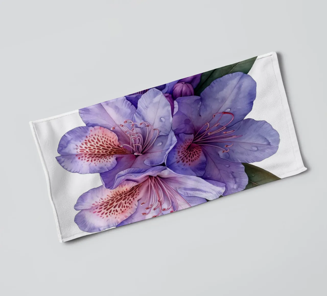 Rhododendron Flower towel by Bold Blooms
