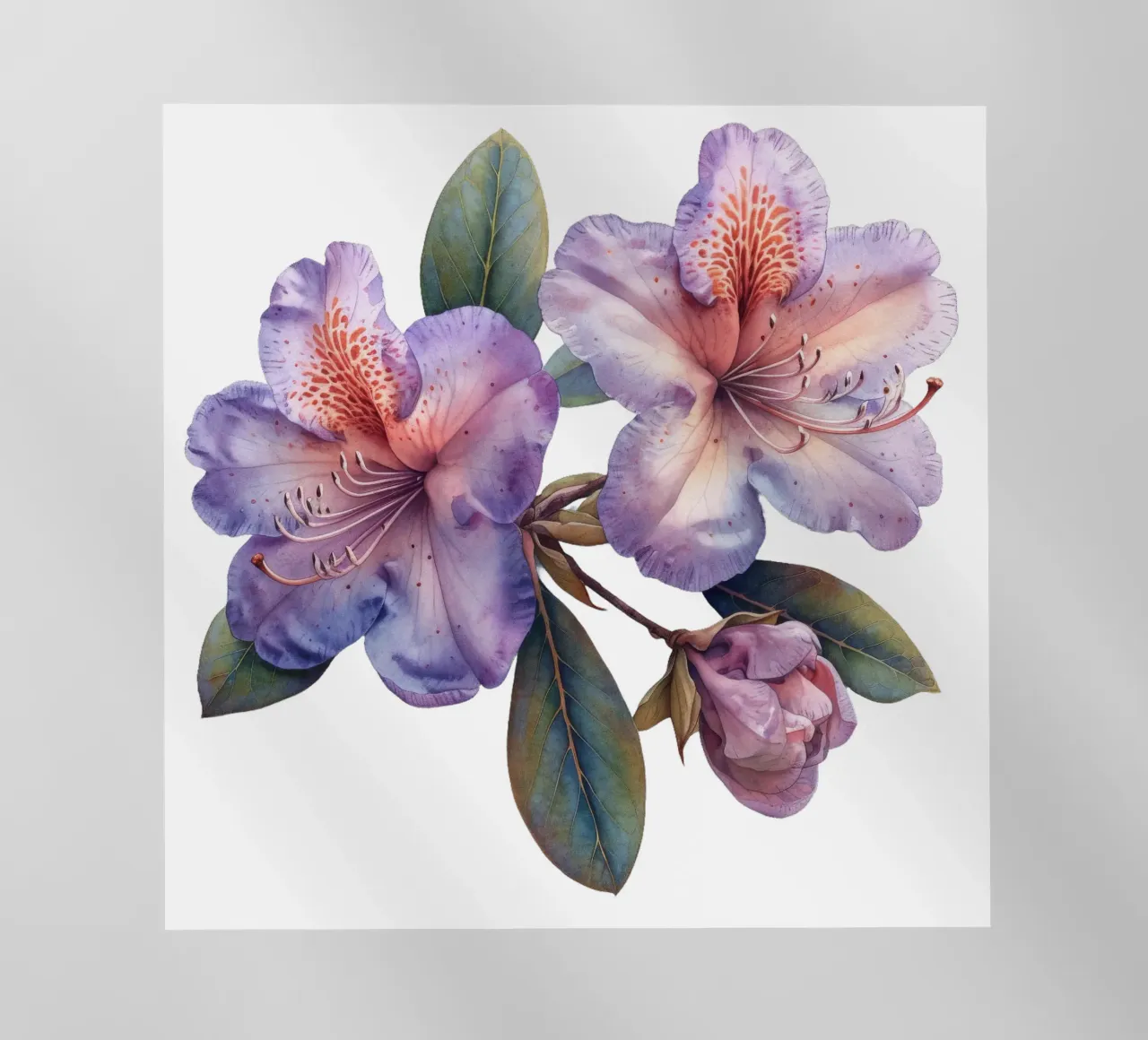 Fiore di rododendro pellicola backlit da Bold Blooms