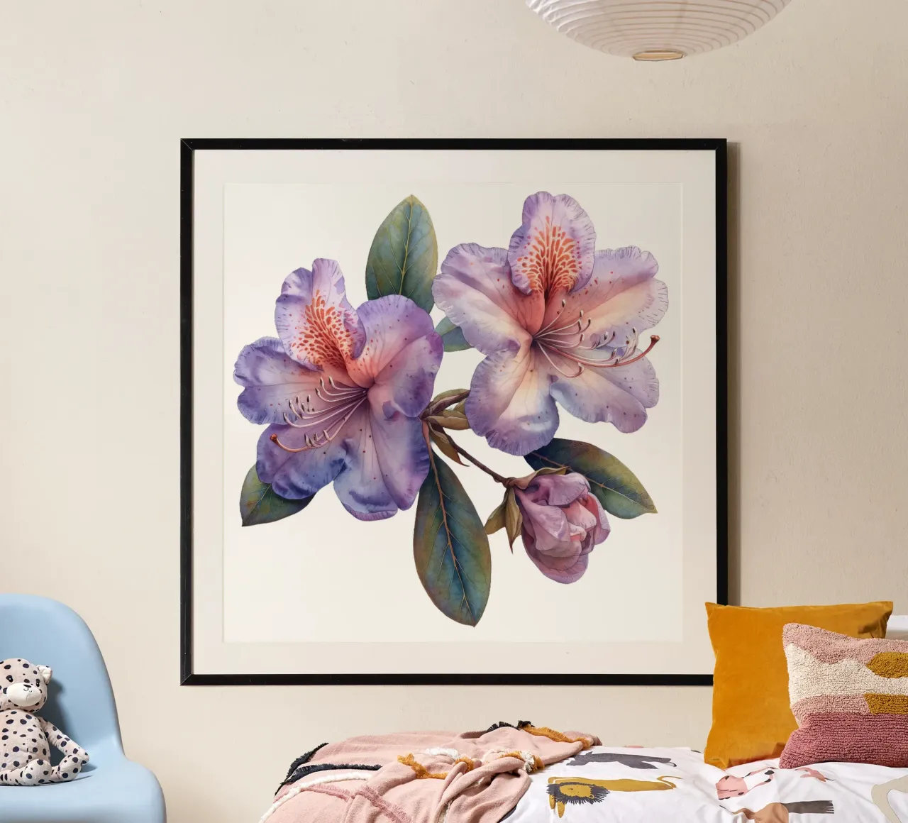 Rhododendron Flower hahnemühle by Bold Blooms