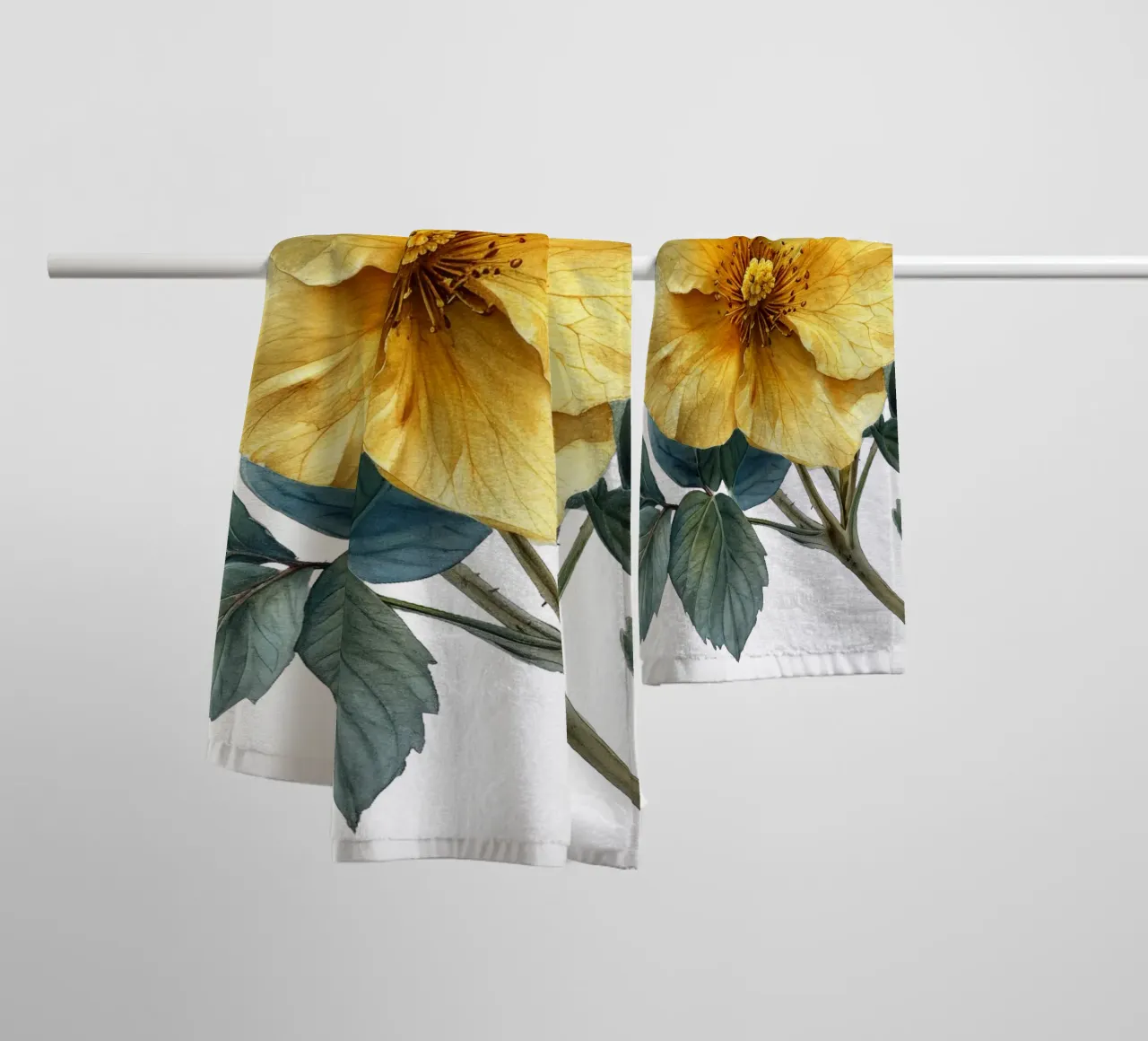 Fiore di Rockrose asciugamano da bagno da Bold Blooms