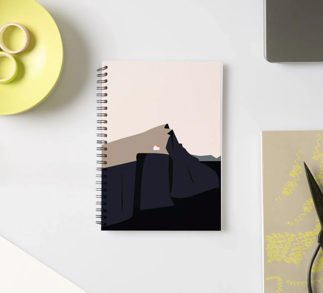 Eneboer spiral notebook by Swen Swensøn