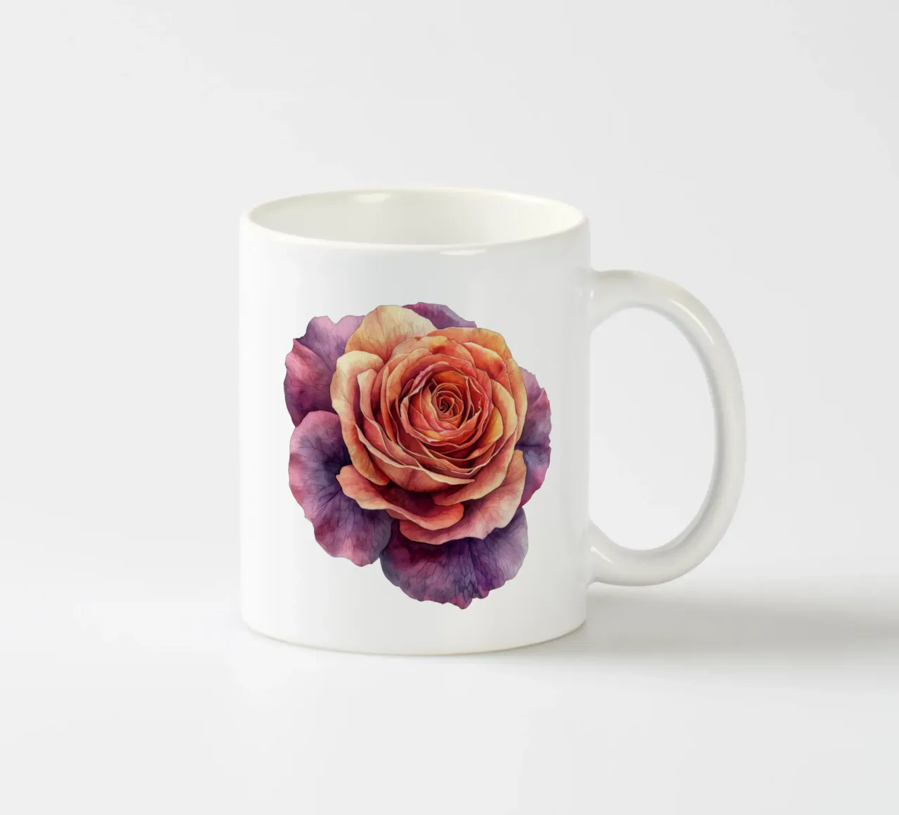Fiore di rosa tazza in ceramica da Bold Blooms