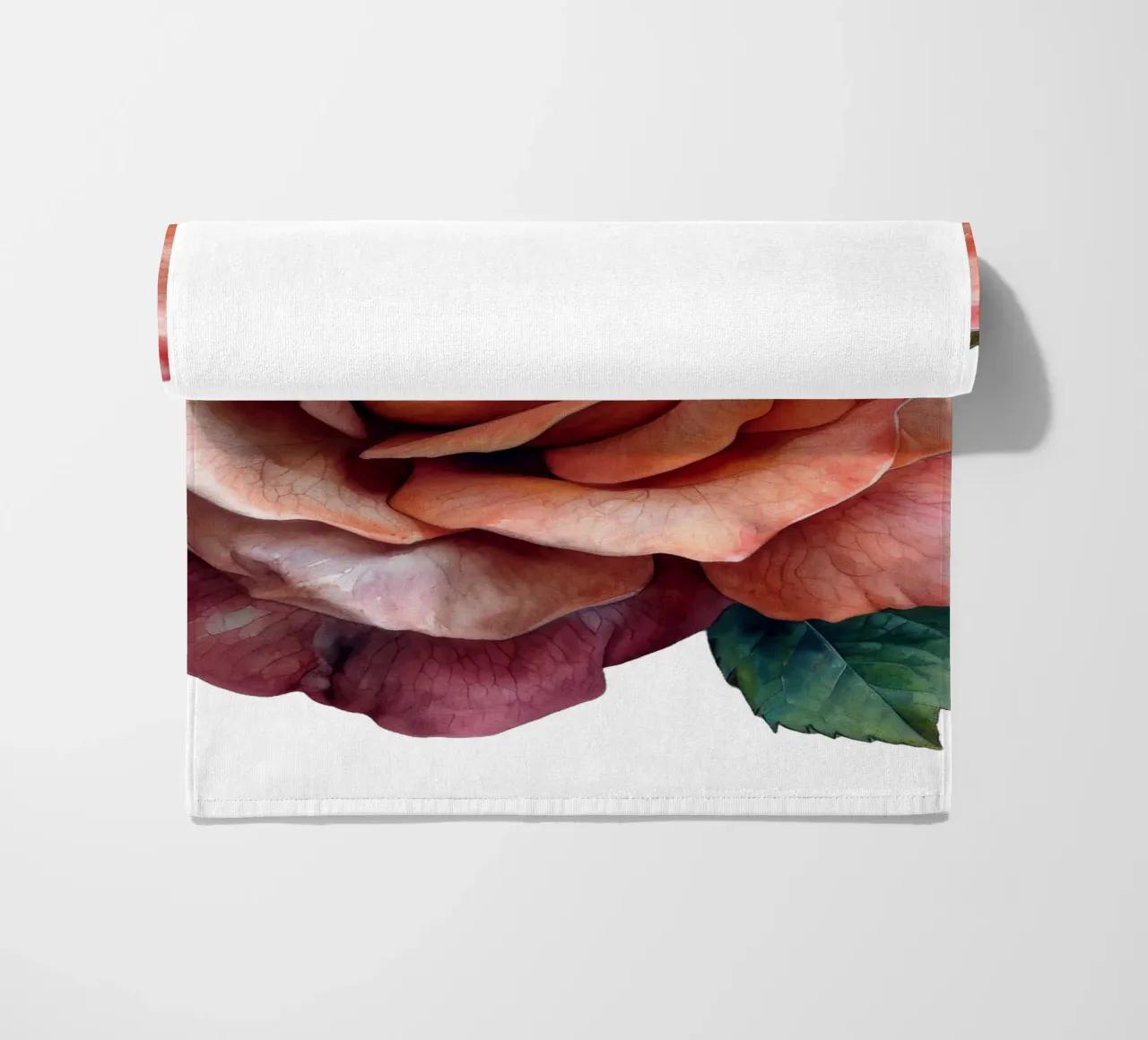 Rose Flower beach towel by Bold Blooms