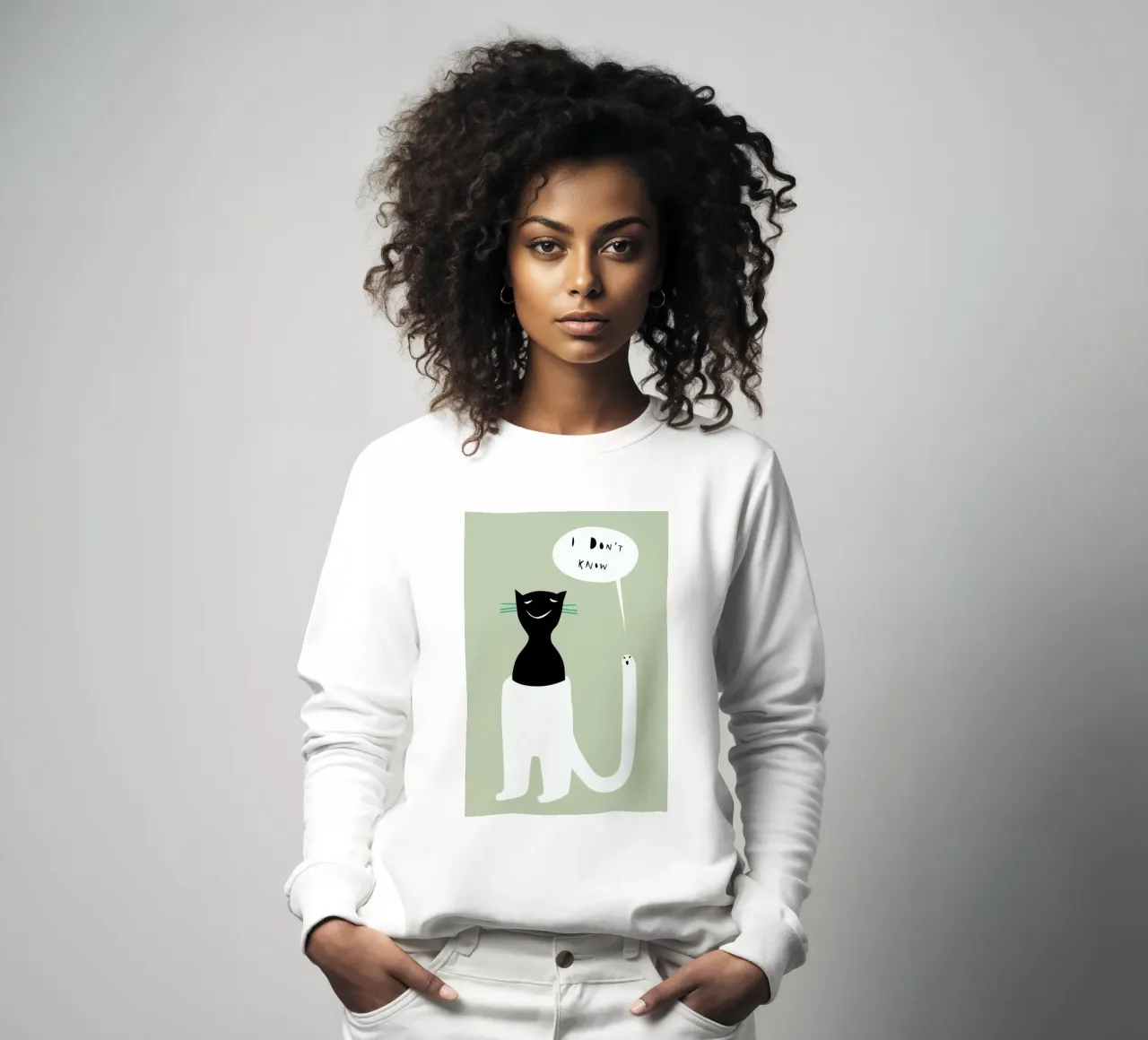 Oracle Beige sudadera de Monika Aichele