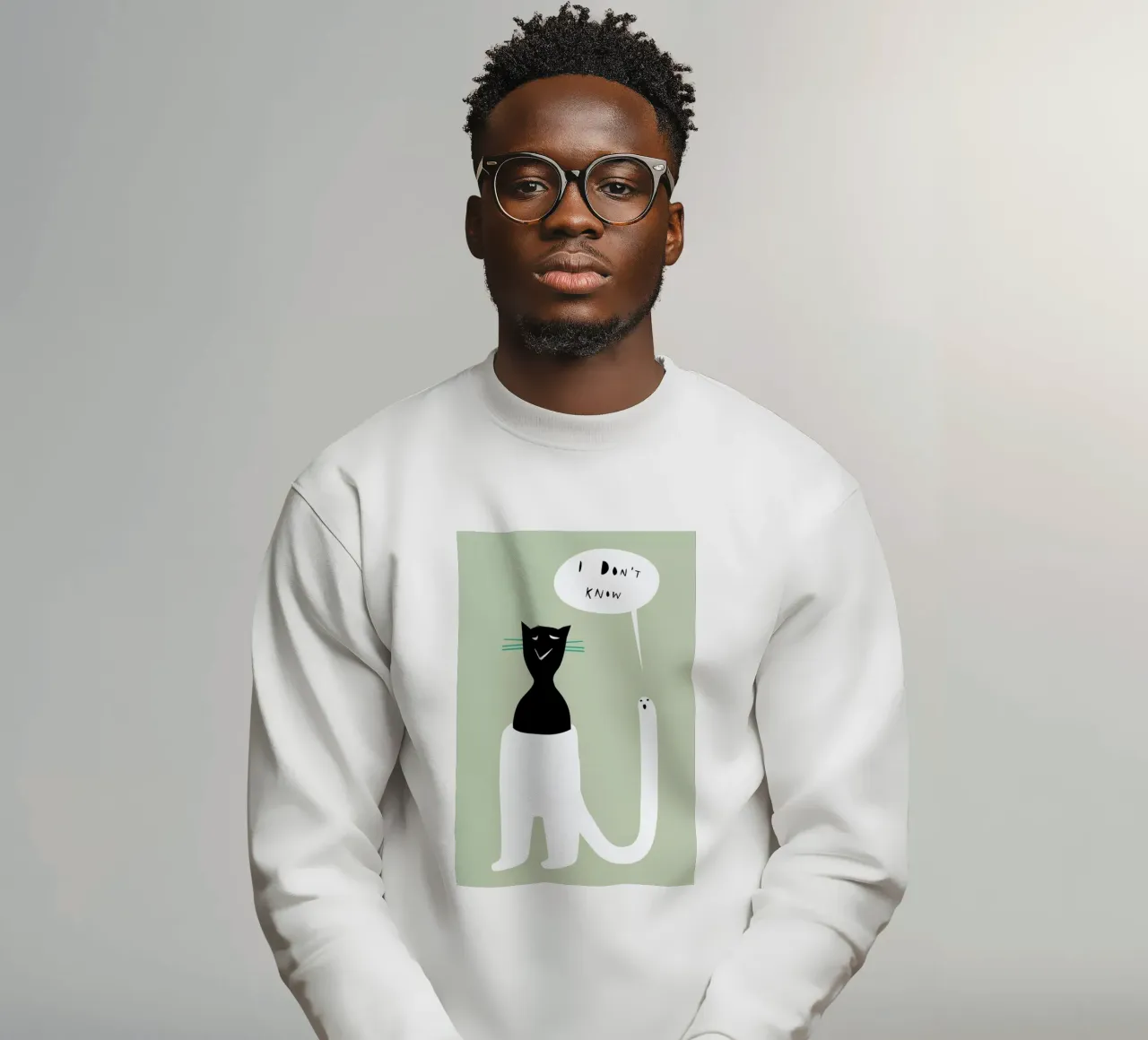 Oracle Beige felpa da Monika Aichele