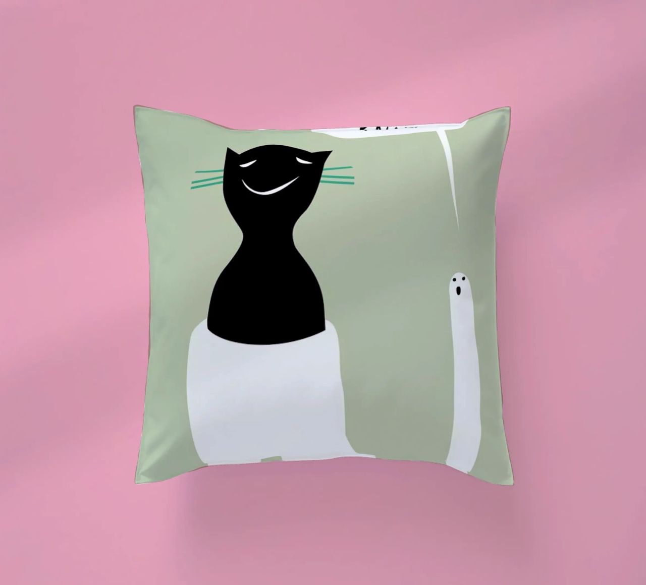 Oracle Beige cuscino da Monika Aichele