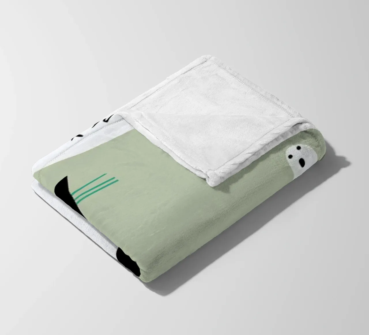 Oracle Beige coperta in pile da Monika Aichele