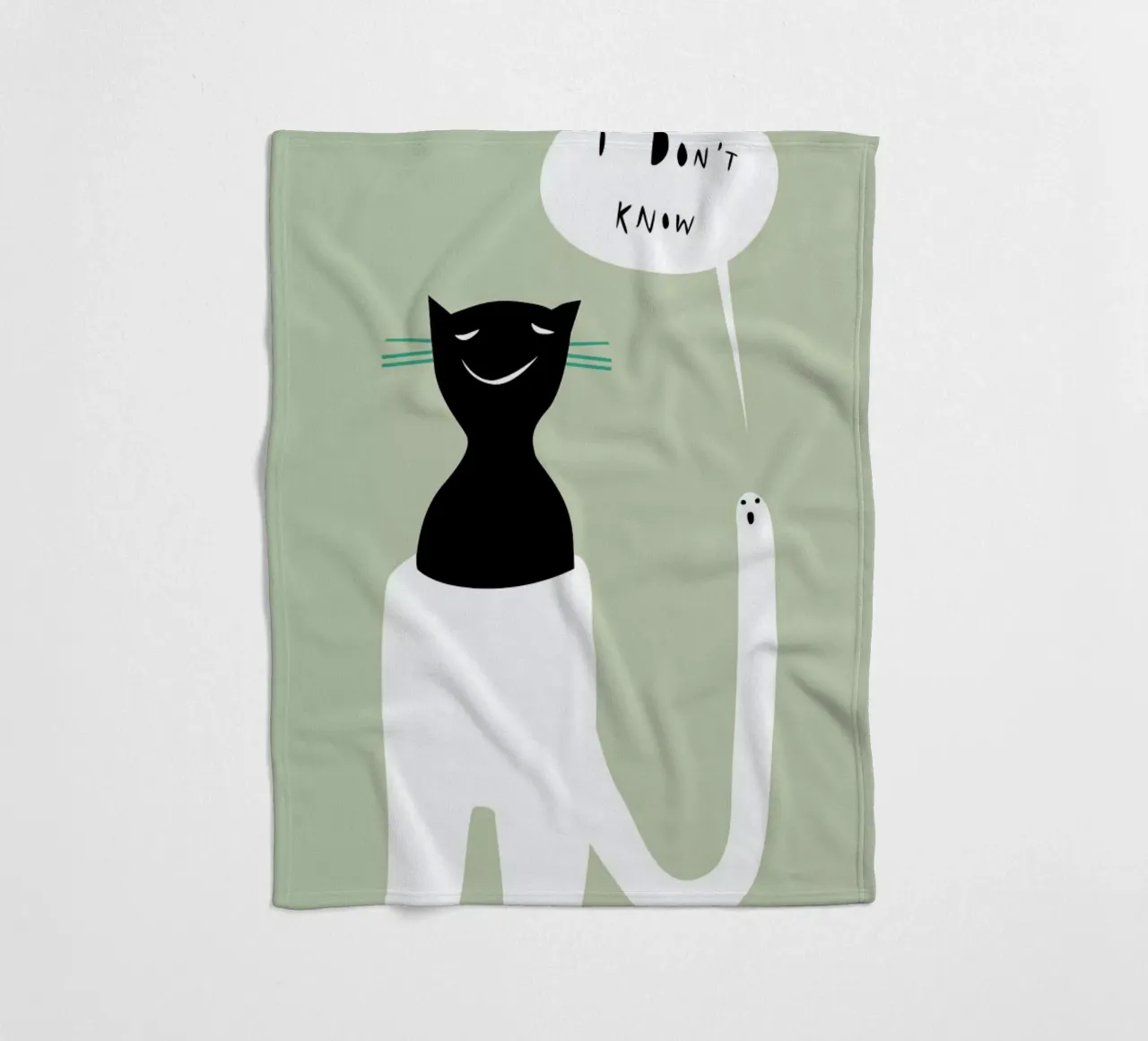 Oracle Beige coperta in pile da Monika Aichele