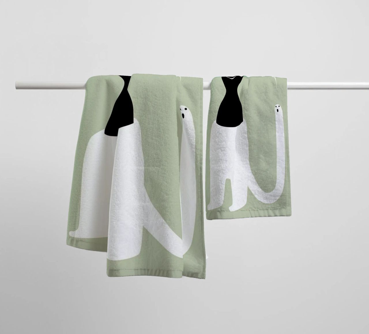 Oracle Beige asciugamano da bagno da Monika Aichele