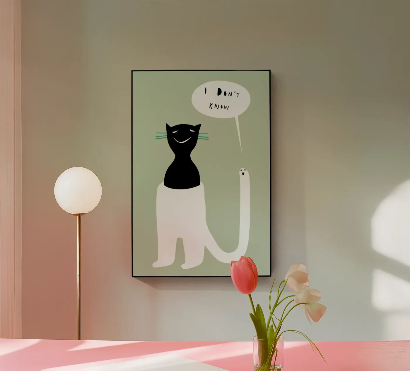 Oracle Beige plexiglas de Monika Aichele