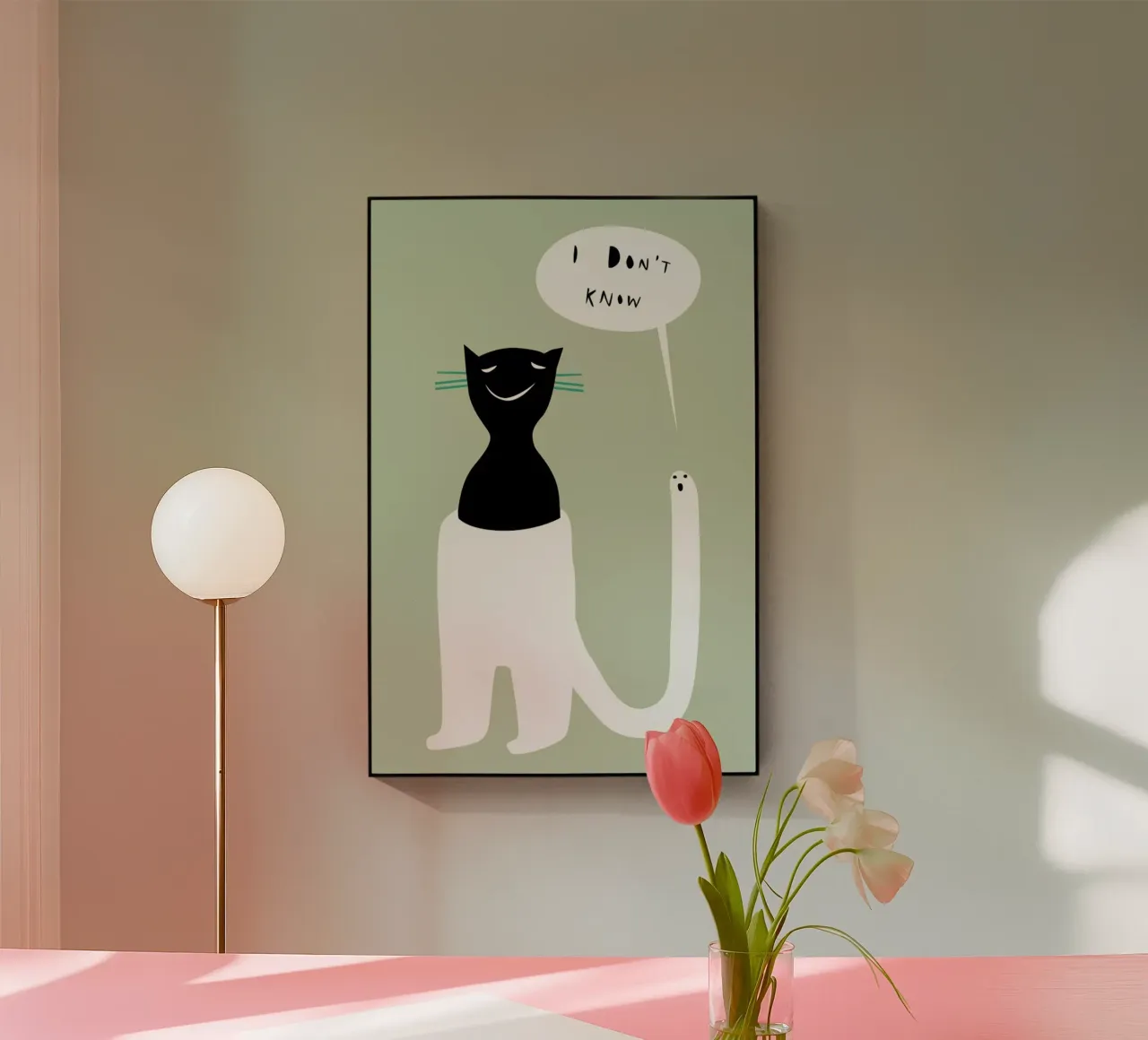 Oracle Beige plexiglass da Monika Aichele