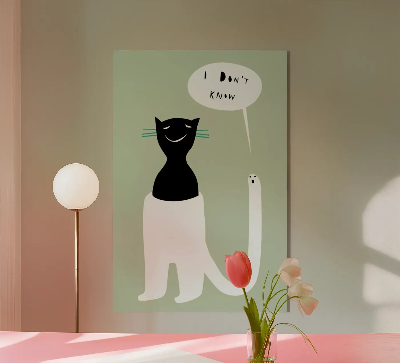 Oracle Beige plexiglas de Monika Aichele