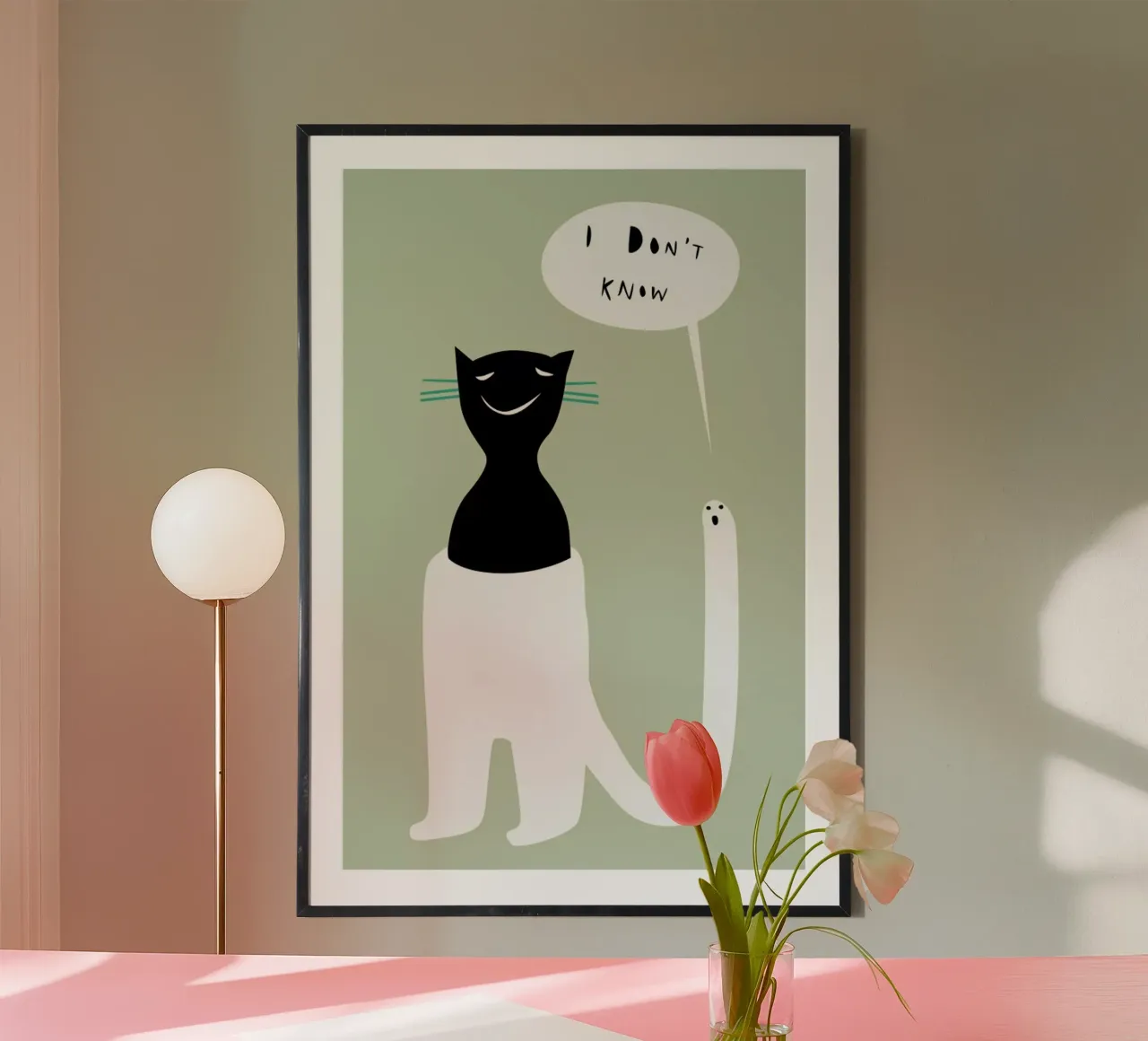 Oracle Beige poster da Monika Aichele