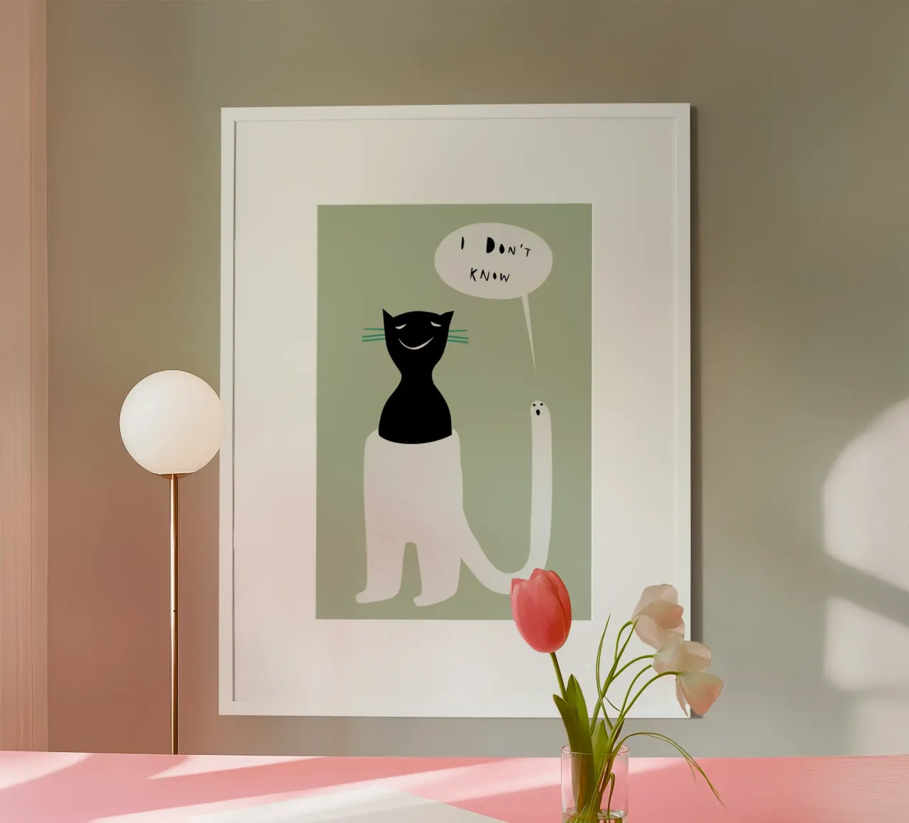 Oracle Beige poster da Monika Aichele