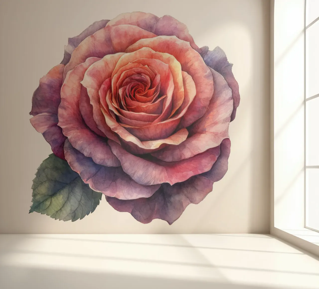 Rose Flower photo wallpaper by Bold Blooms
