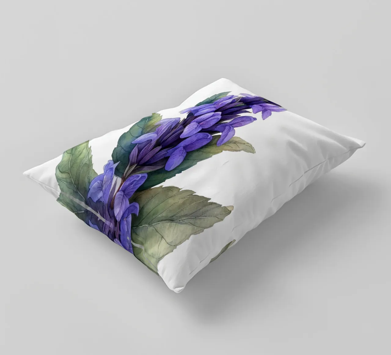 Fiore di salvia cuscino da Bold Blooms