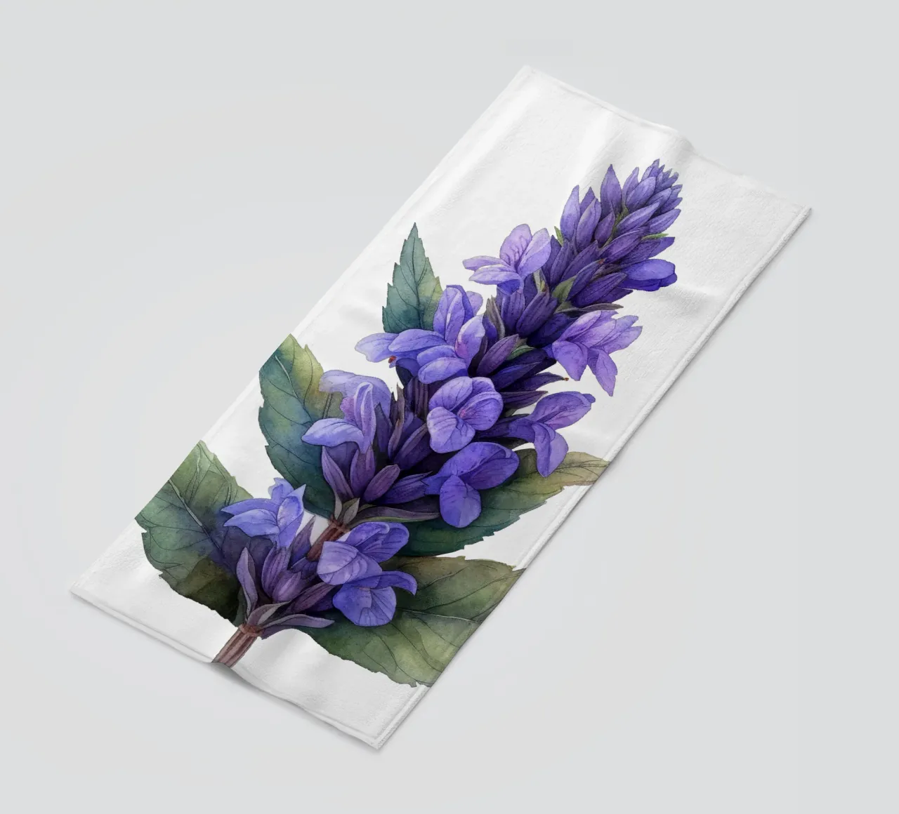 Fiore di salvia telo mare da Bold Blooms