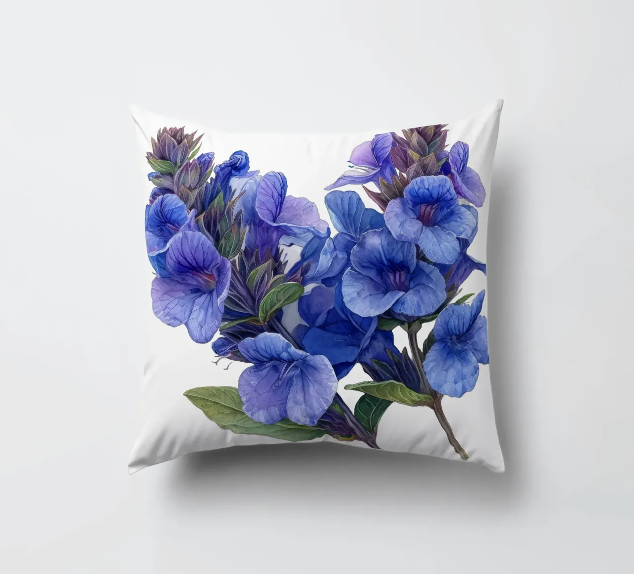 Salvia bloem kussen van Bold Blooms