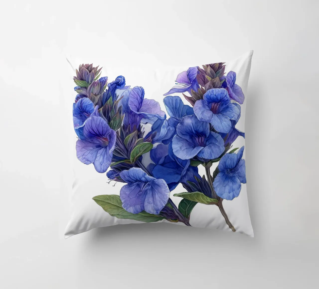 Salvia bloem kussen van Bold Blooms