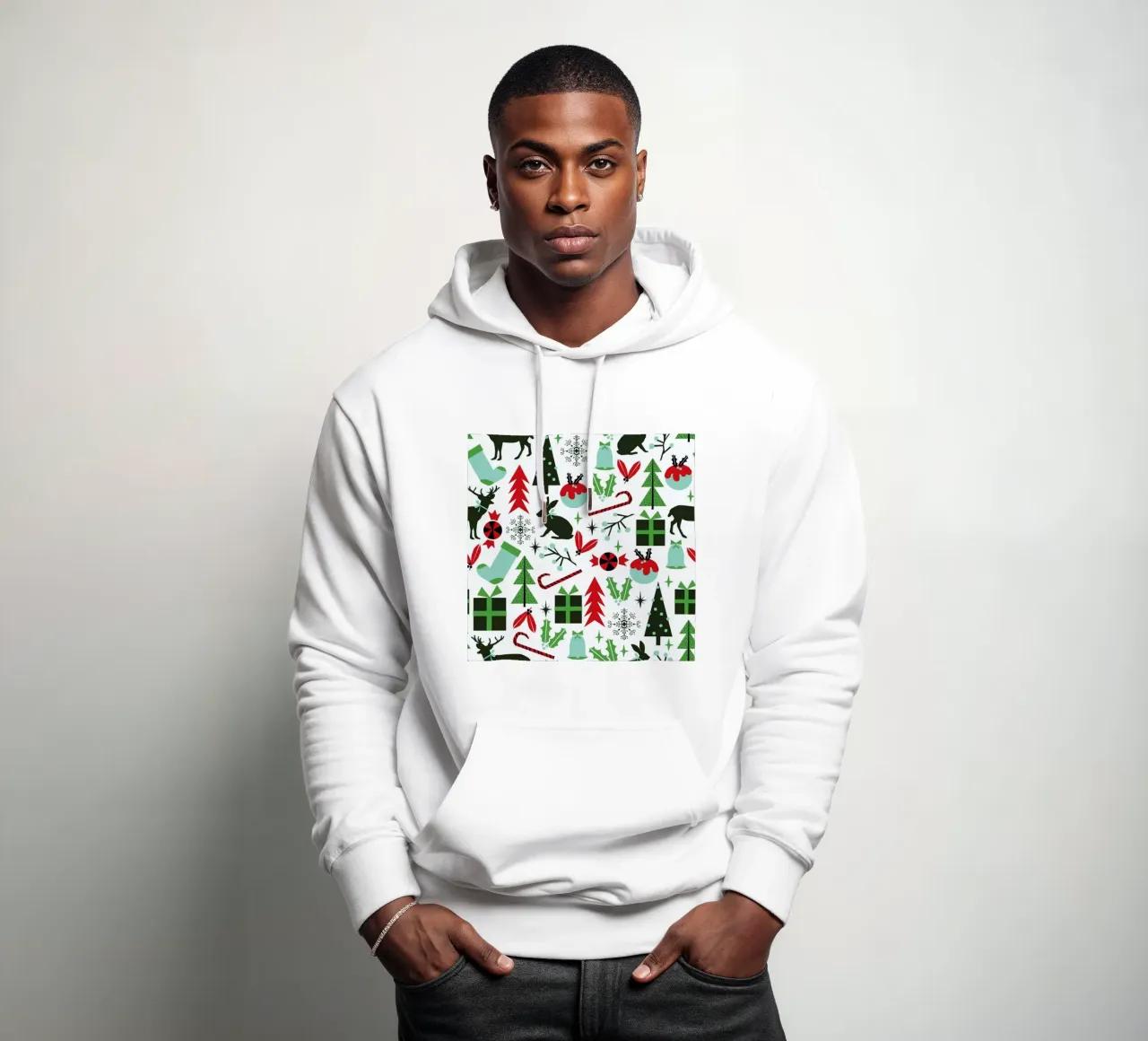 Christmas felpa con cappuccio da Charlotte Winter