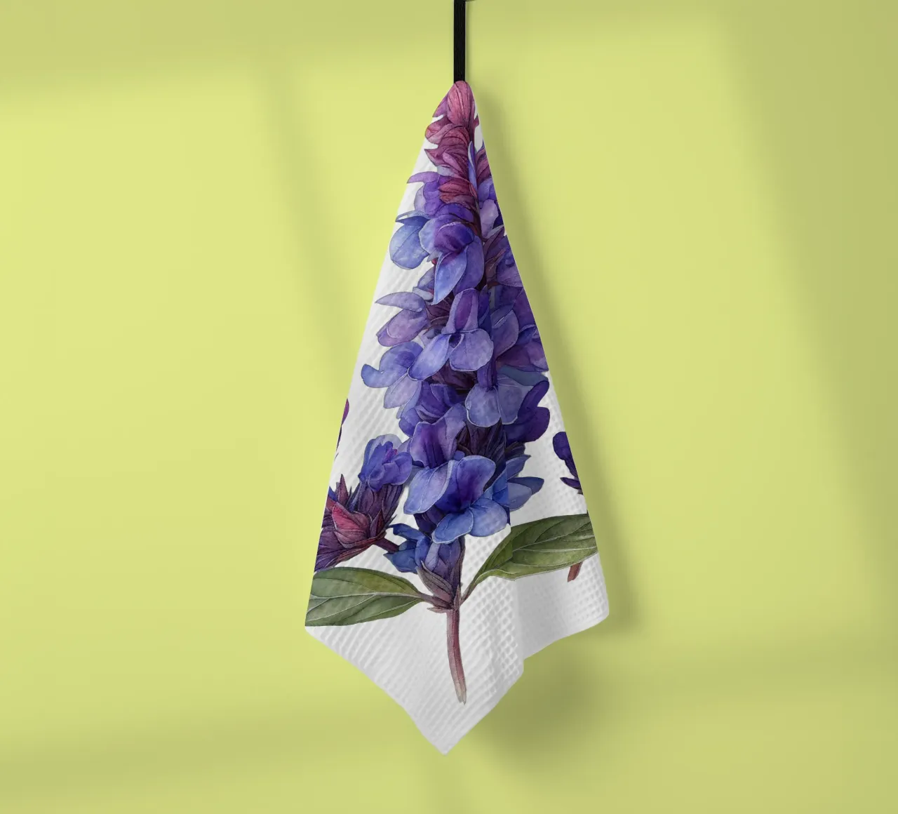 Fiore di salvia canovaccio da cucina da Bold Blooms