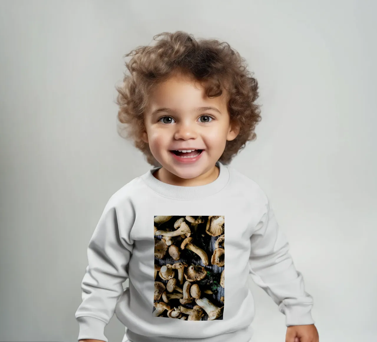 Pfifferlinge baby sweatshirt by Eat this