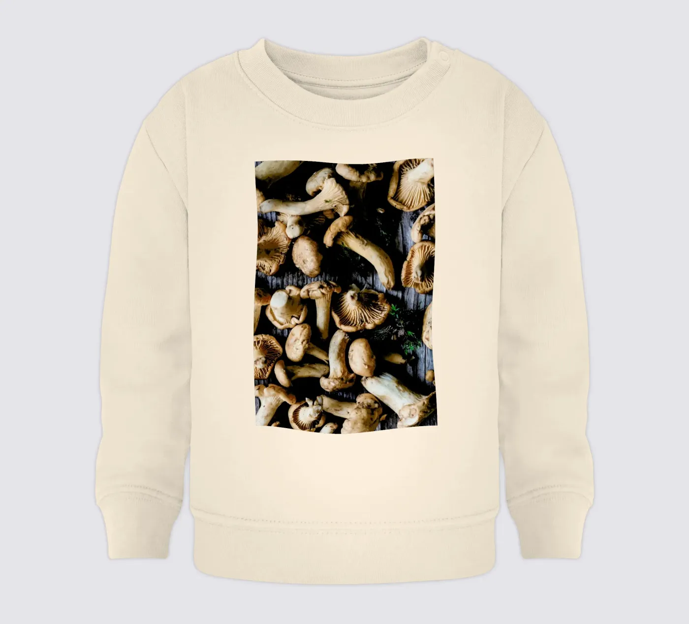 Pfifferlinge baby sweatshirt by Eat this