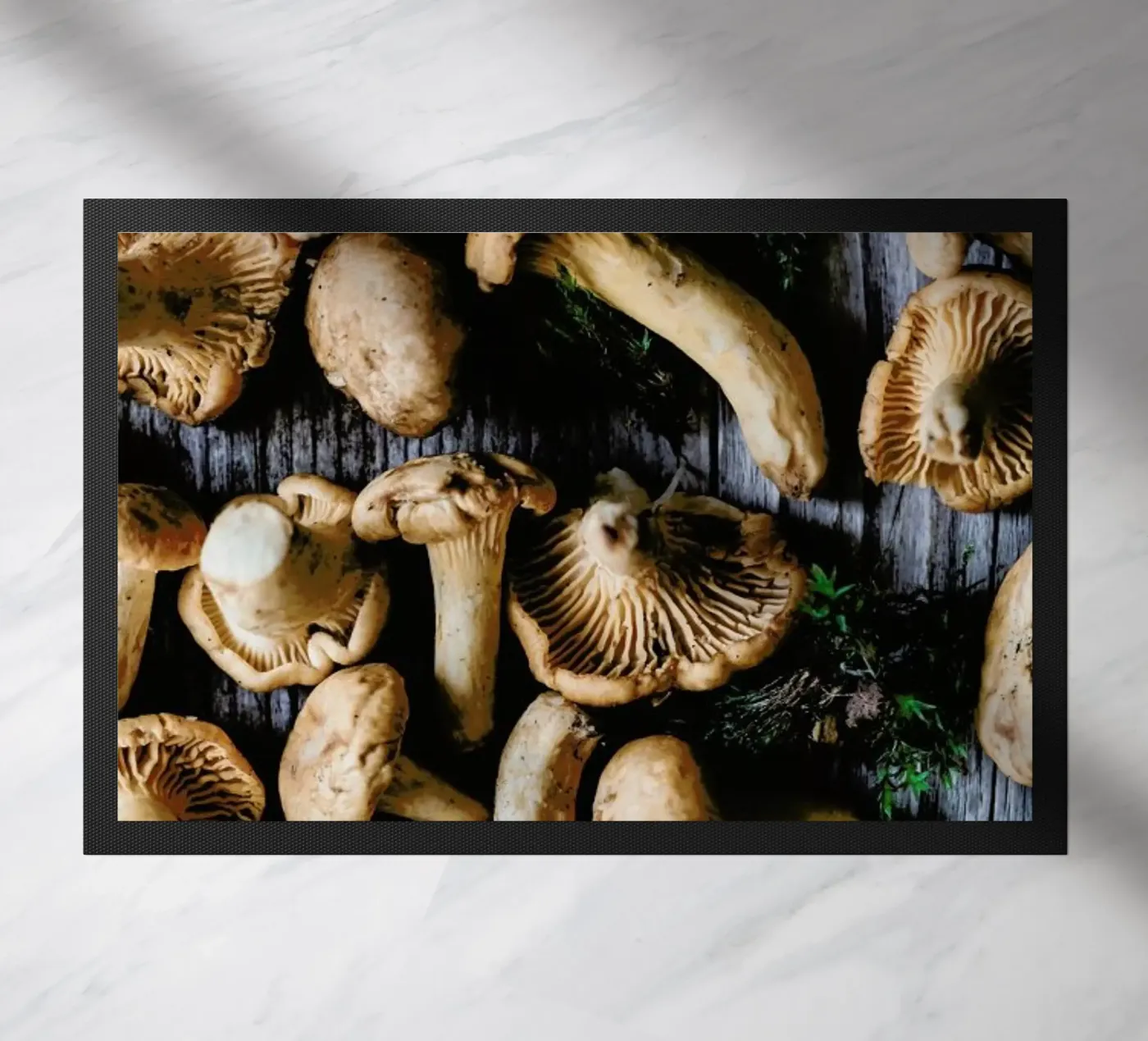 Pfifferlinge doormat by Eat this