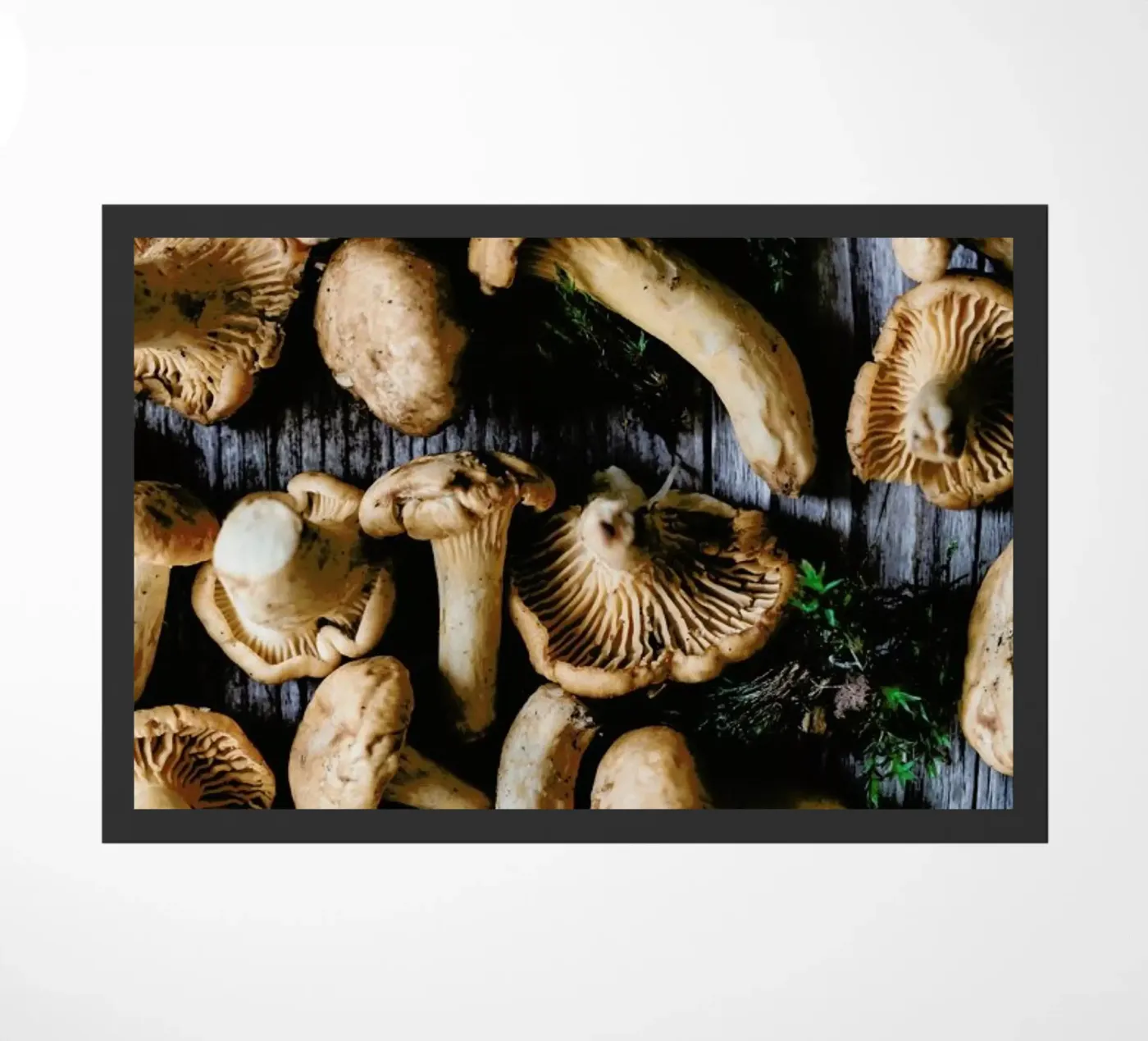 Pfifferlinge doormat by Eat this