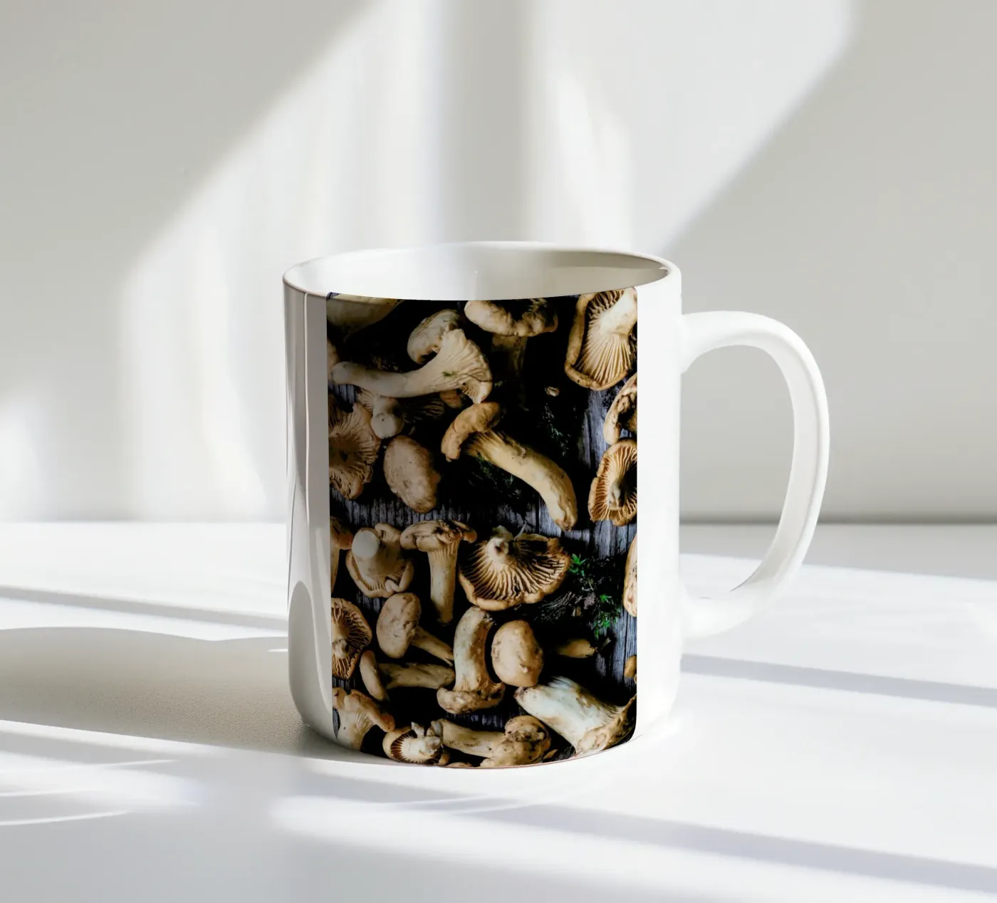 Pfifferlinge ceramic mug by Eat this