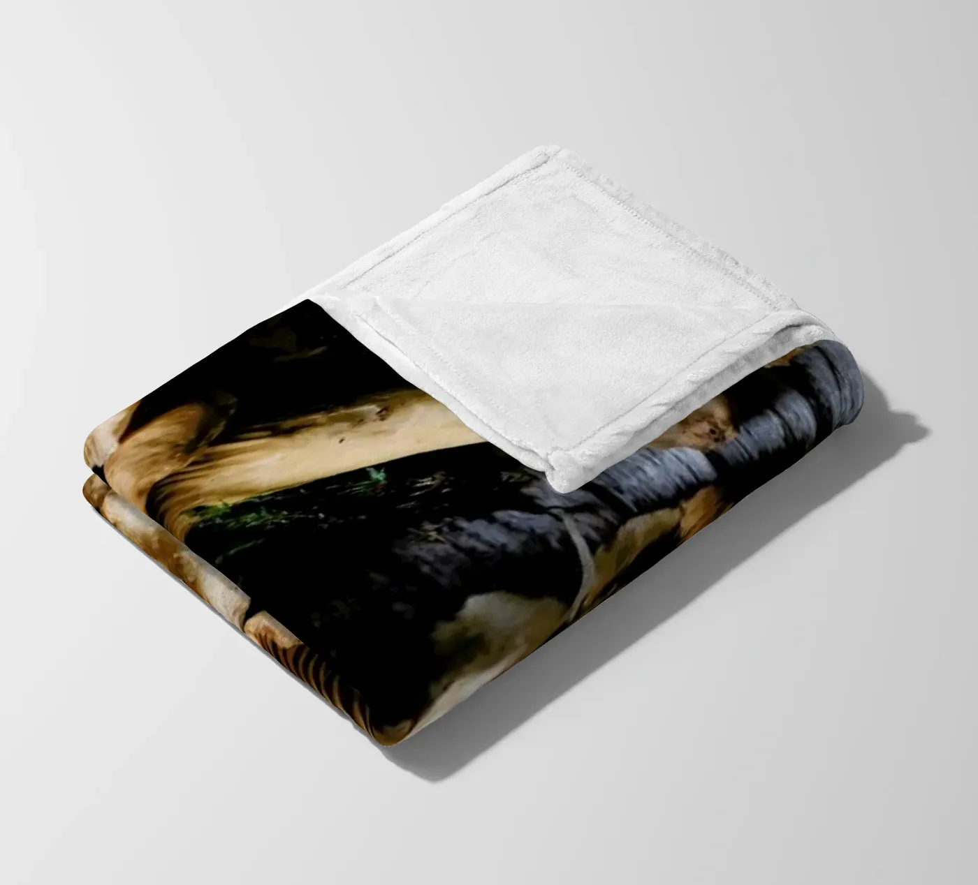 Pfifferlinge fleece blanket by Eat this