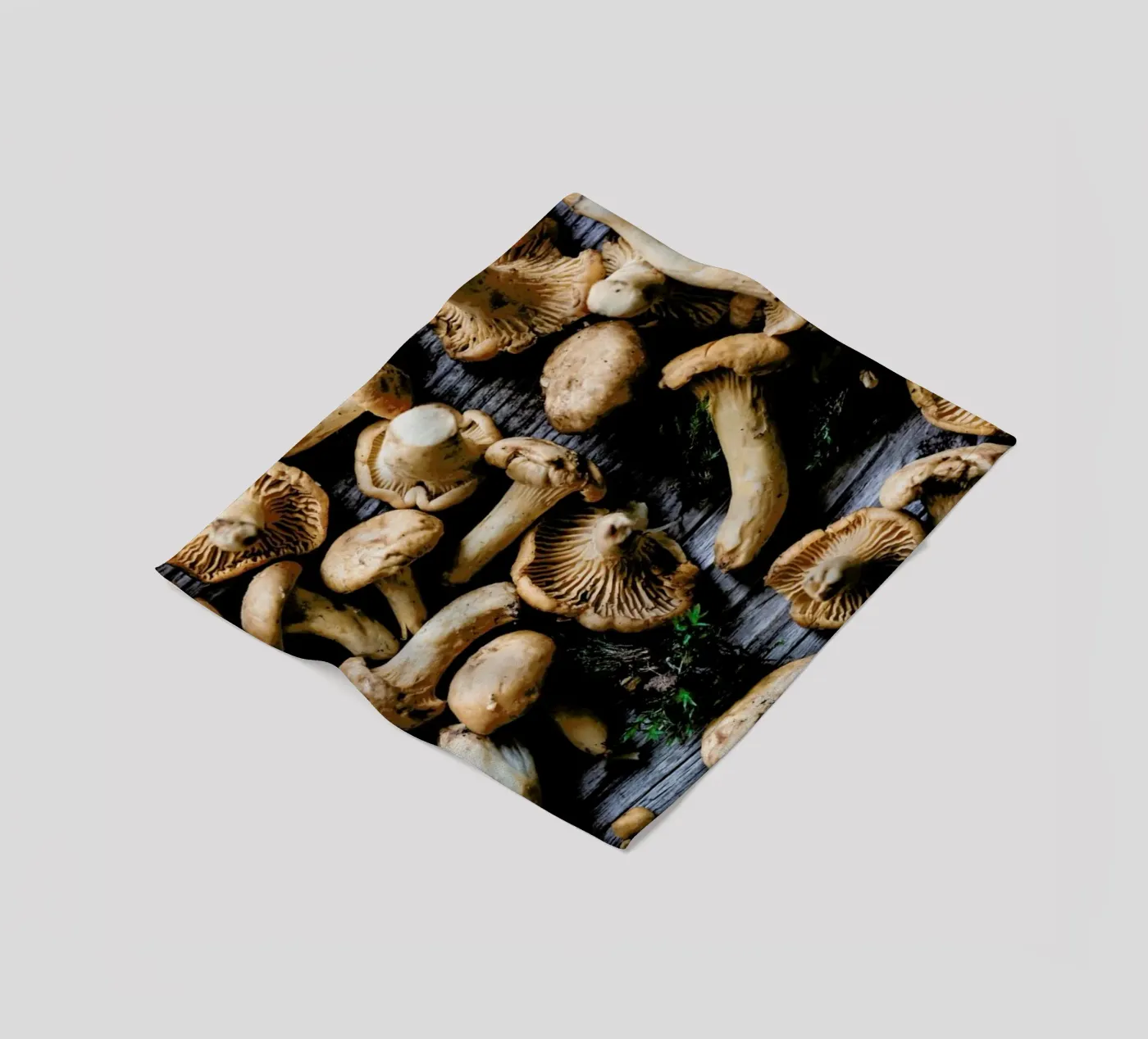 Pfifferlinge fleece blanket by Eat this