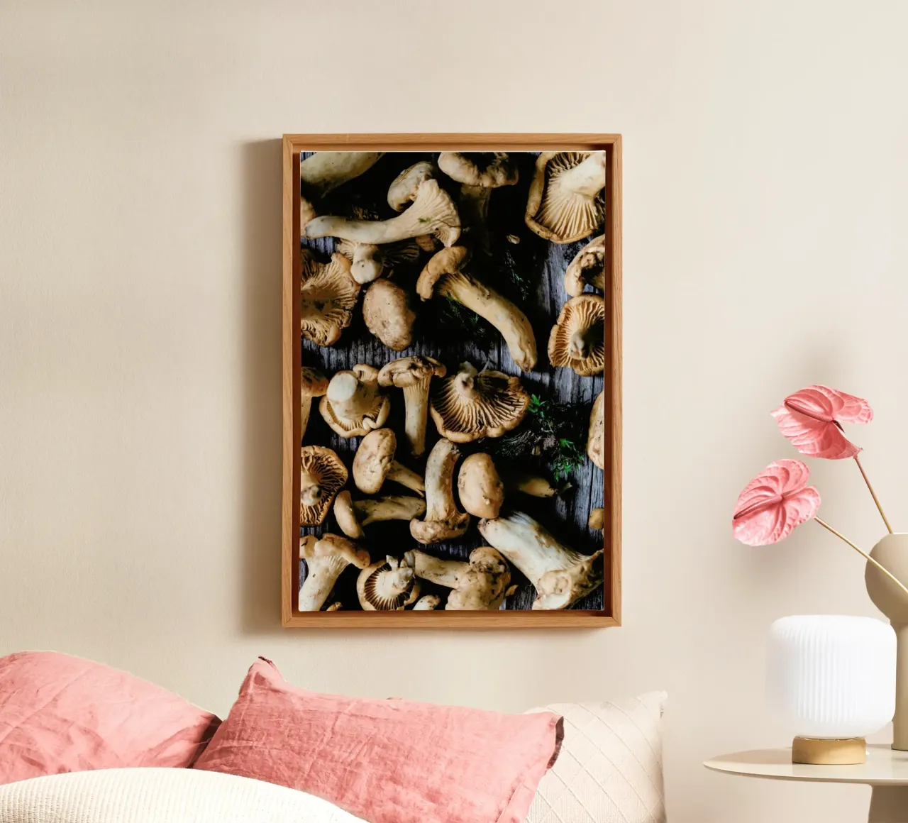 Pfifferlinge canvas by Eat this