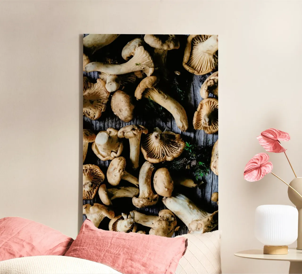 Pfifferlinge canvas by Eat this